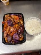 Best Pork w. Eggplant in Garlic Sauce in Sunrise, FL